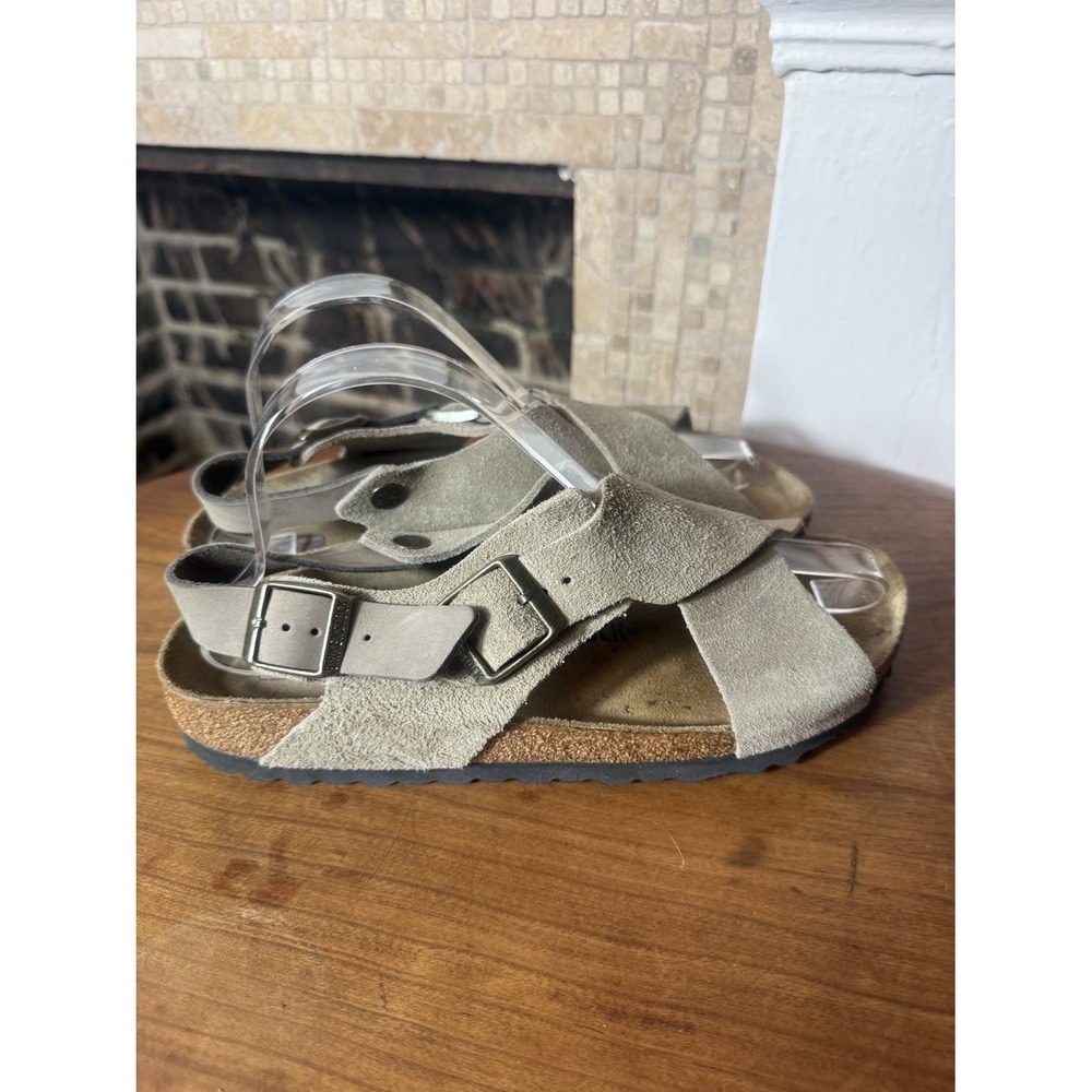 Birkenstock Tulum Women's Sandal EU 39 Size W8 M6 EUC Narrow Footbed - Picture 4 of 12